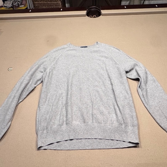 Brooks Brothers Other - Brooks Brothers Gray Long Sleeve lightweight waffle sweater